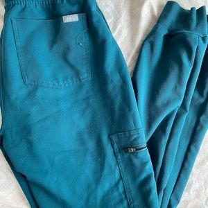 Figs Caribbean blue Zamora joggers